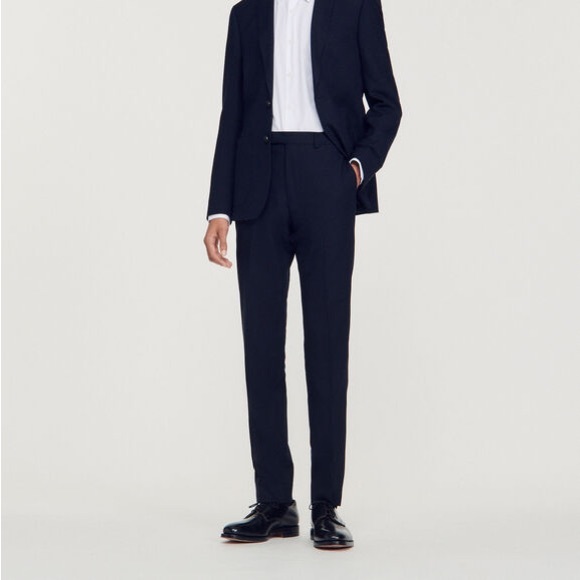 Wool Suit Trousers - New Condition (Unworn, Ironed) - Picture 2 of 10